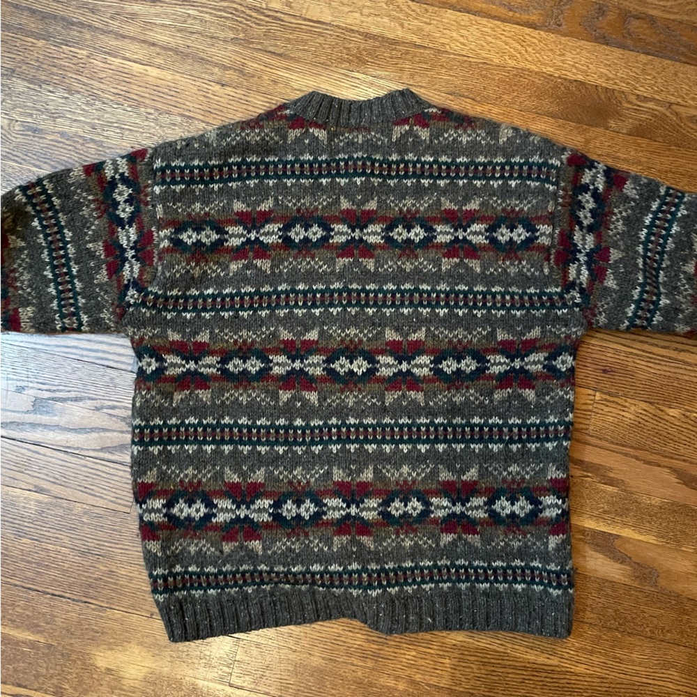 Vintage 100% Wool Abercrombie Sweater - Picture 3 of 10